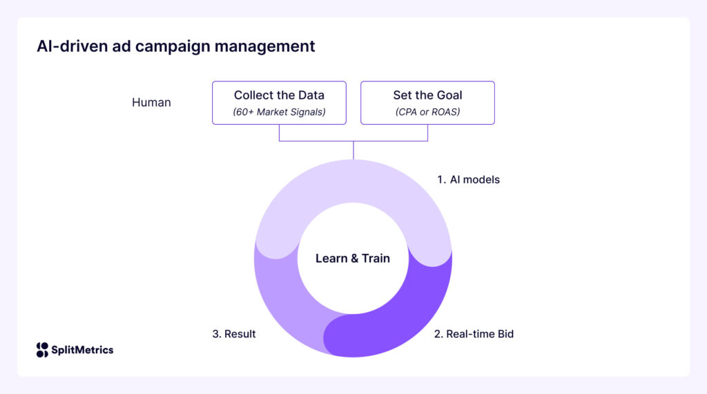 The human/expert AI collaboration workflow